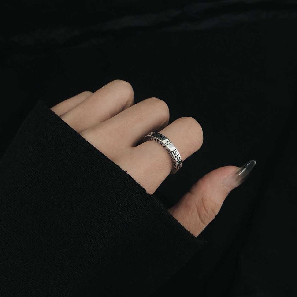 Ch*0me He**ts ring (silver s925)