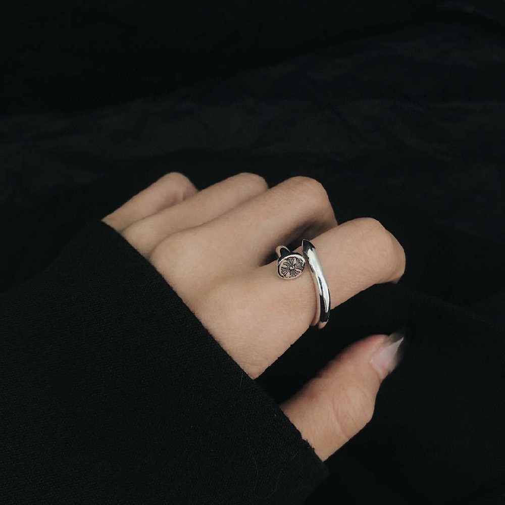 Ch*0me He**ts ring (silver s925)