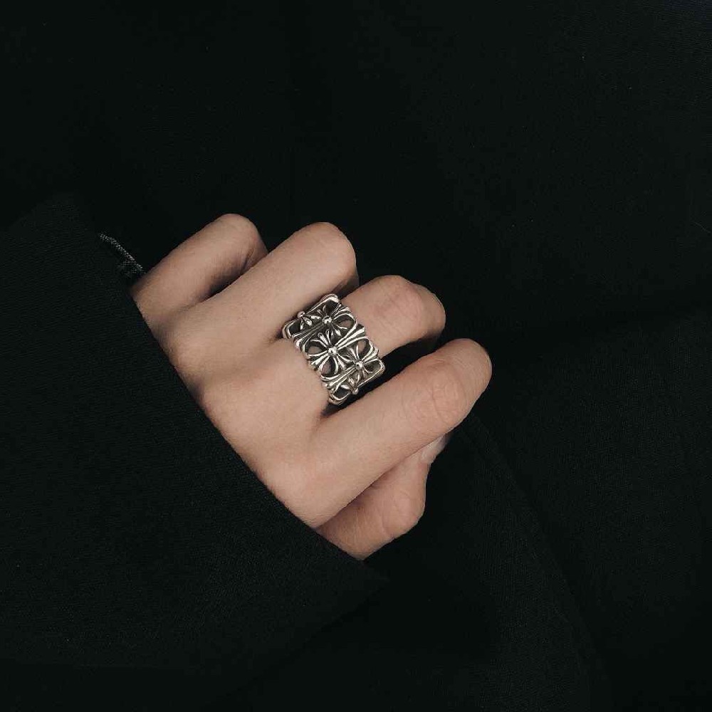 Ch*0me He**ts ring (silver s925)
