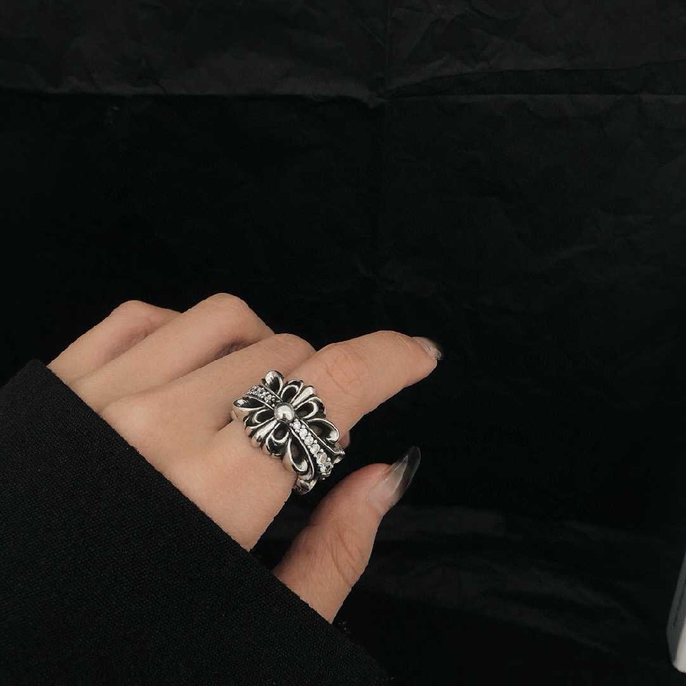 Ch*0me He**ts ring (silver s925)