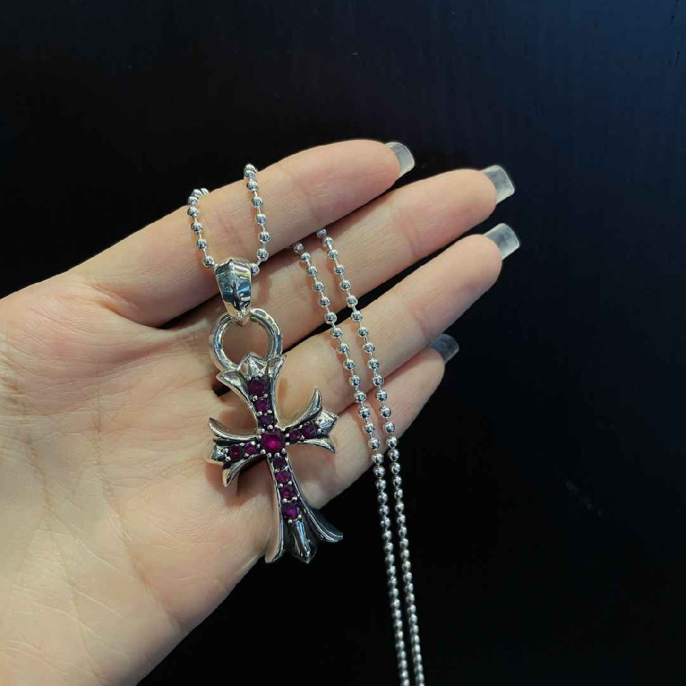 Ch*0me He**ts necklace (silver s925)