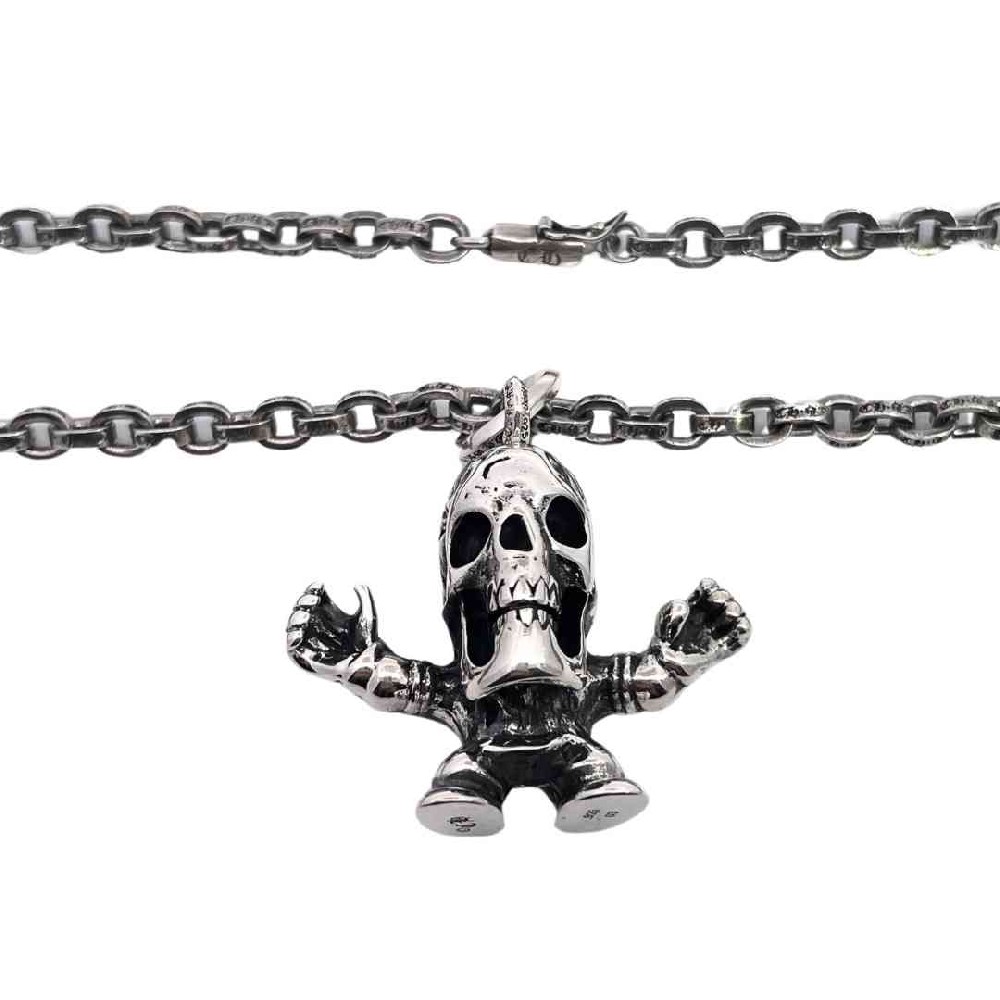 Ch*0me He**ts necklace (silver s925)