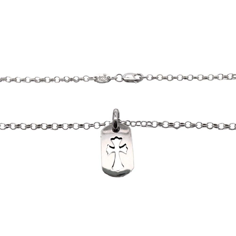 Ch*0me He**ts necklace (silver s925)