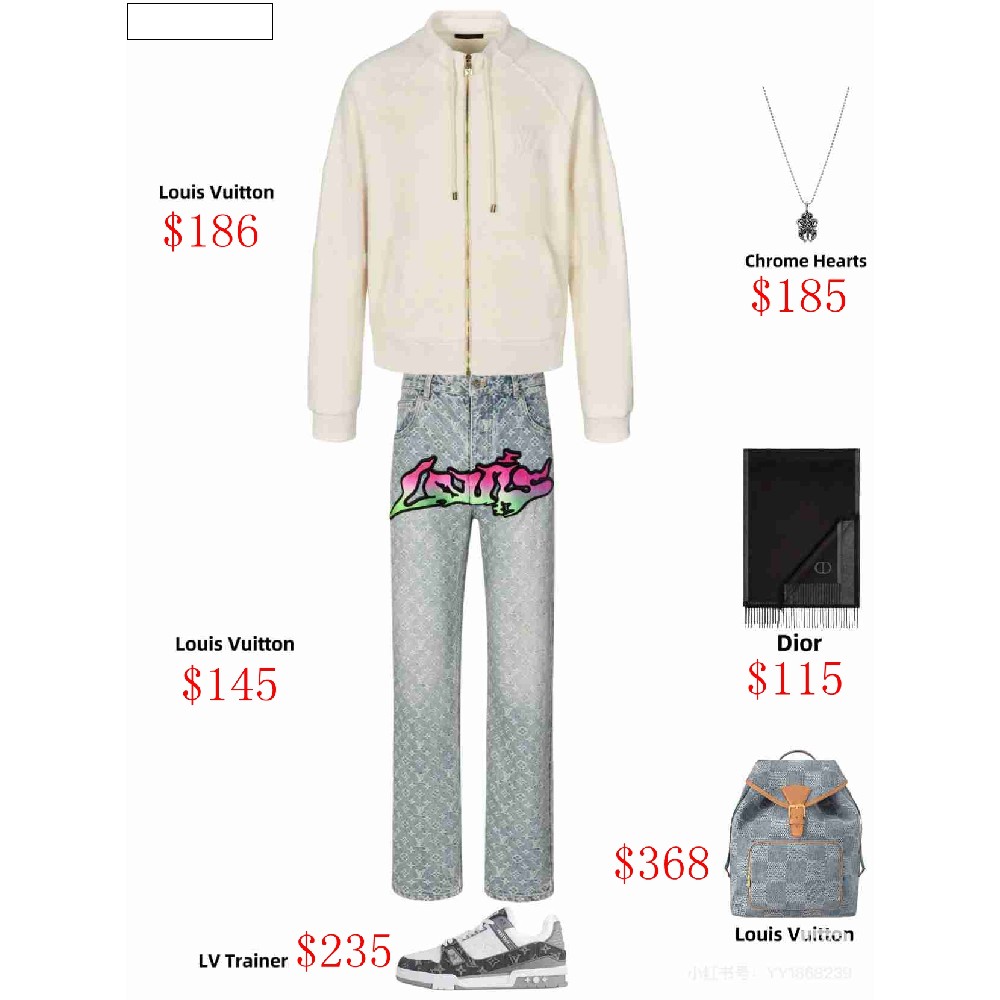 Luxury brand fashion matching