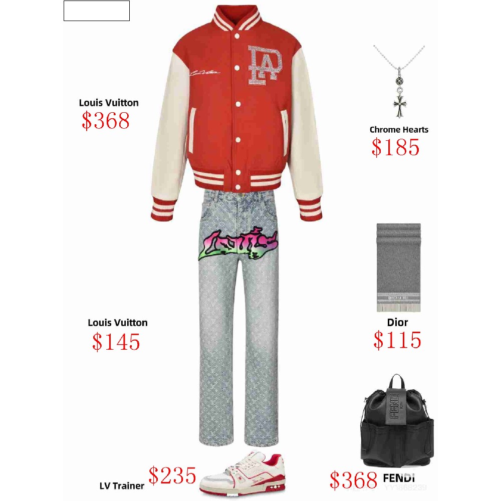 Luxury brand fashion matching