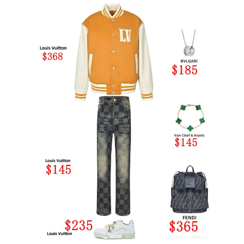 Luxury brand fashion matching