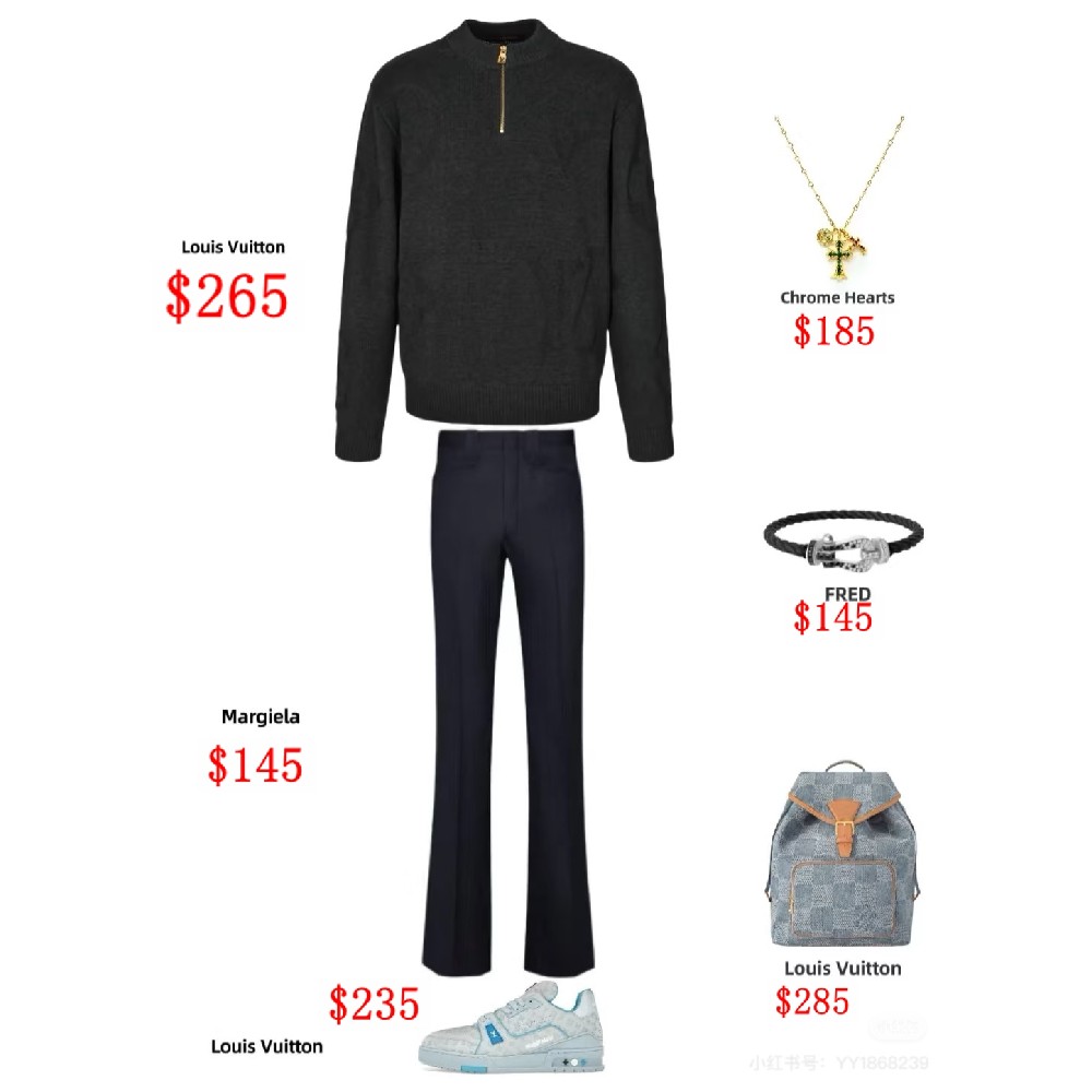 Luxury brand fashion matching