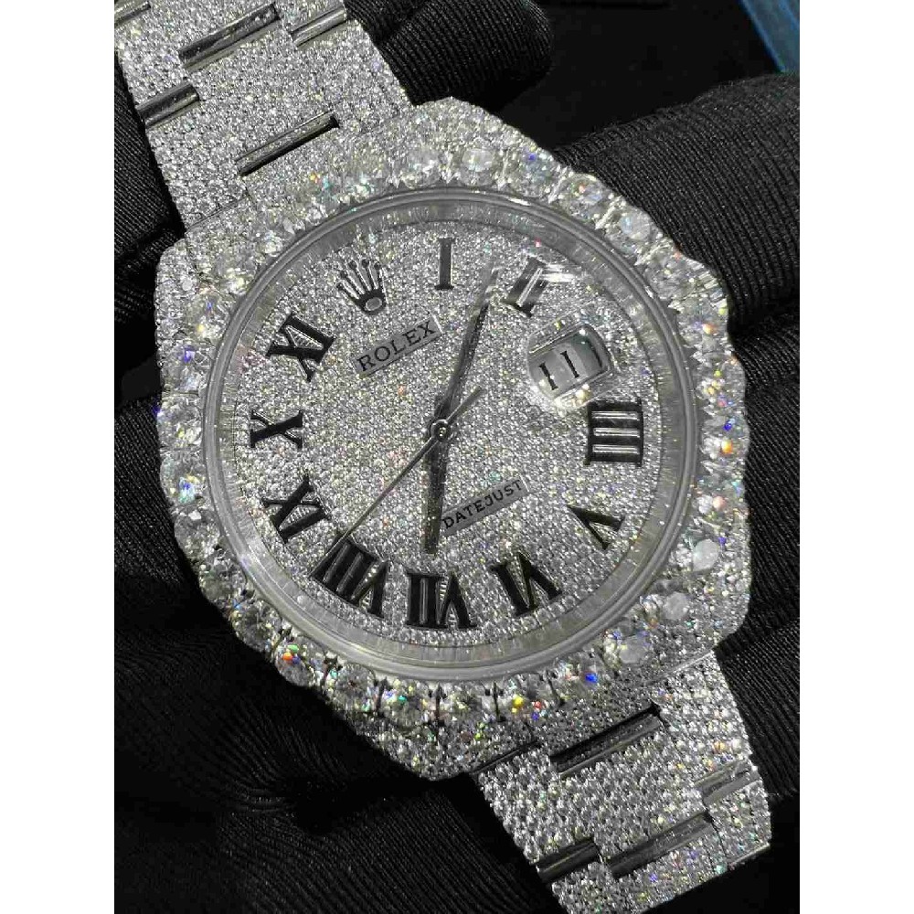 ROLEX Moissanite Watch