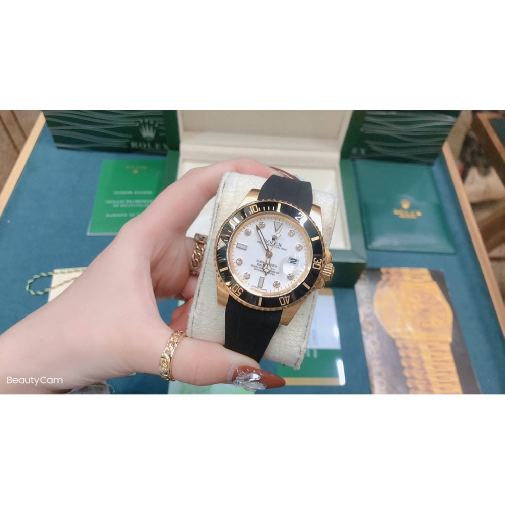 ROLEX A SUBMARINER DATA Rubber strap 40MM RO0125